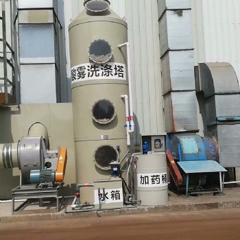 茶山工業(yè)廢氣處理，活性炭除味吸附塔安裝