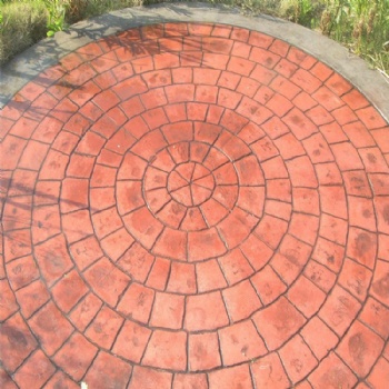 貴州貴陽彩色透水地坪供應 壓花壓膜地坪 藝術地坪 地坪材料批發