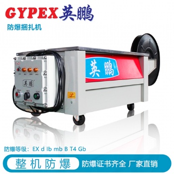 安徽制藥防爆捆扎機(jī)，山西電廠防爆包裝機(jī)