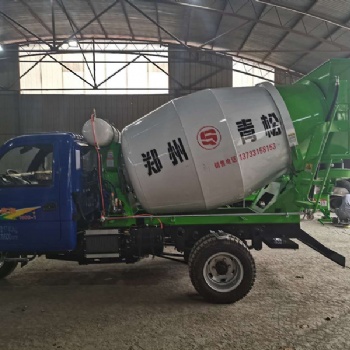 小型三輪攪拌車(chē) 混凝土攪拌運(yùn)輸車(chē) 隧道商混攪拌車(chē)廠家