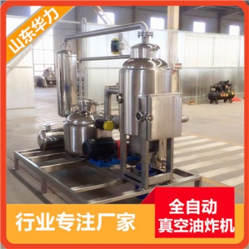 華力牌果蔬脆片真空低溫油炸機(jī)