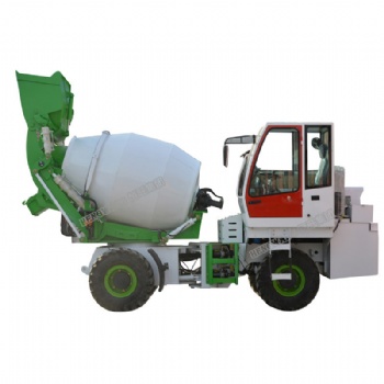 全自動上料攪拌車罐體180度旋轉(zhuǎn)上料