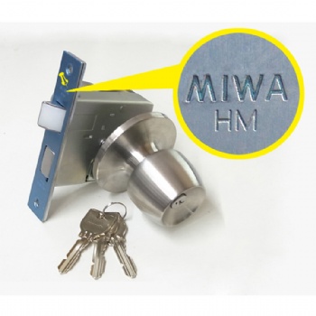 日本原裝進(jìn)口美和MIWA門鎖HM球形鎖具