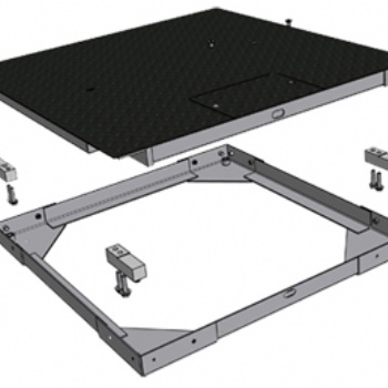 DCS- QC -B雙層電子地磅秤，600kg.1t.2t.3t.5t.10t.15t.