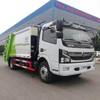 國(guó)六8方環(huán)衛(wèi)壓縮垃圾車(chē)