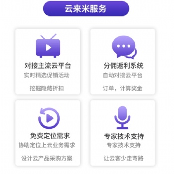 線(xiàn)上云產(chǎn)品返利“云來(lái)米”平臺(tái)，尋求優(yōu)質(zhì)合作伙伴入駐平臺(tái)