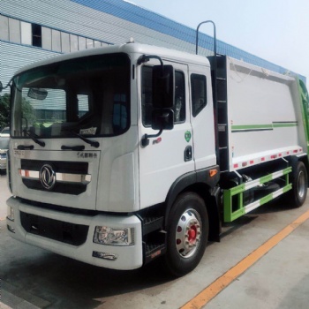 國(guó)六東風(fēng)12立方壓縮式垃圾車(chē)