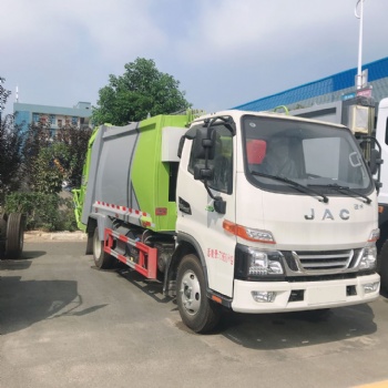 國(guó)六江淮6立方壓縮式垃圾車(chē)