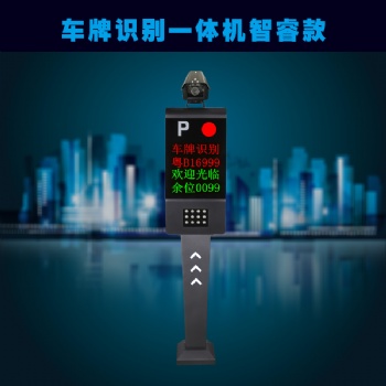 車牌識別一體機智?？睿ㄋ男酗@示）