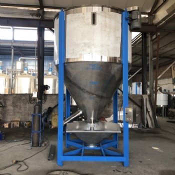 塑料顆粒加熱混料機tpr片材不銹鋼拌料機耐腐蝕內螺桿提升攪拌機