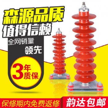 避雷器廠家批發(fā)HY5WS-51/134 電網(wǎng)戶外線用氧化鋅避雷器