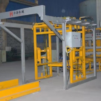 天津浩海機(jī)械天津液壓馬達(dá)上板機(jī) 雙變頻疊扳機(jī) 多功能彩色液壓制磚機(jī)