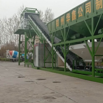 免基礎攪拌站-華鑫機械