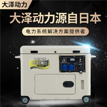 大澤動力3千瓦柴油發(fā)電機(jī)