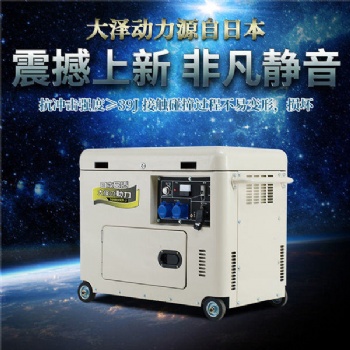 大澤動力5千瓦柴油發(fā)電機(jī)