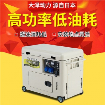 大澤動力6千瓦柴油發(fā)電機(jī)