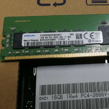 M392K40BB2-CTD三星全新原廠16G 1RX4 2666V RDIMM服務器內(nèi)存