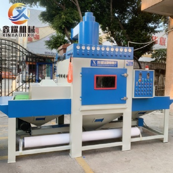 陜西西安自動噴砂機去氧化皮輸送式自動噴砂機
