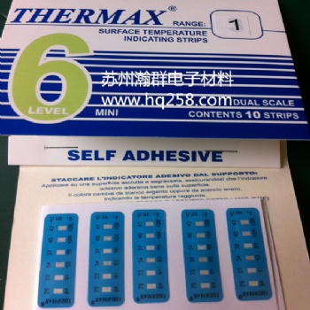 TMC測溫紙/熱敏試紙/感溫貼溫度標(biāo)簽/英國THERMAX測溫紙29-290℃