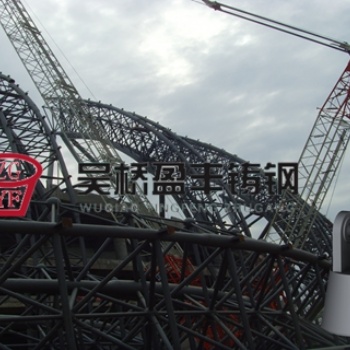 管桁架鋼結構復雜連接鑄鋼節點，鑄鋼件。