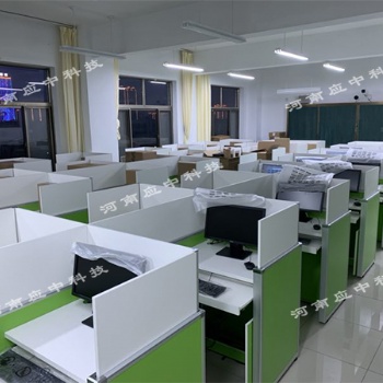 大學(xué)四六級升降屏風(fēng)聽說考試中高考英語聽力機(jī)考卡座電腦桌
