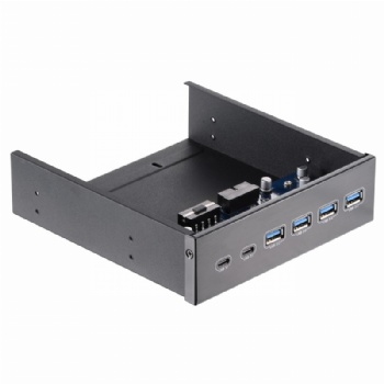 臺式機(jī)前置光驅(qū)面板 4口USB3.0+2個Type-C 內(nèi)置光驅(qū)位擴(kuò)展卡