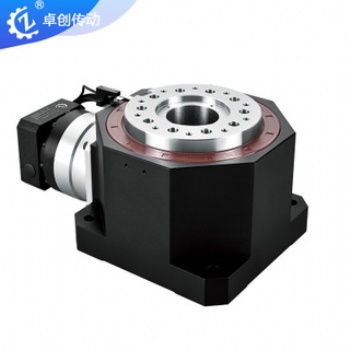 卓創(chuàng)直角型中空旋轉(zhuǎn)平臺ZCMD180減速機(jī)30速比減速器適配伺服馬達(dá)