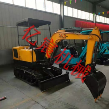 20型小挖掘機 微型挖機 工程用小挖機 挖坑機 挖溝機 農(nóng)用小挖機