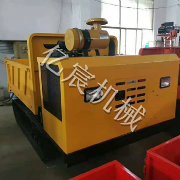 3t履帶式運輸車小型柴油農用爬山虎山地車四不像拉工地全地形爬坡王