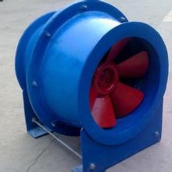 FSJG玻璃鋼斜流風機，防爆玻璃鋼斜流風機