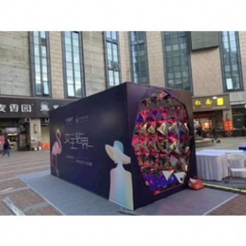 鉆界 鉆石隧道 網(wǎng)紅拍照打卡空間 網(wǎng)紅美陳展覽展示裝置 營銷展覽道具