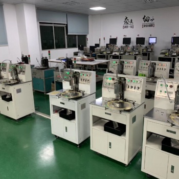聯科精密麥克風組裝.深圳聯科封邊機、出售全自動咪頭組裝機、自動封口機