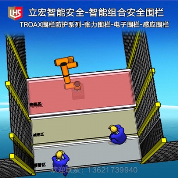 TROAX圍欄防護(hù)系列-智能組合安全圍欄-張力圍欄-電子圍欄-感應(yīng)圍欄-立宏電子圍欄?