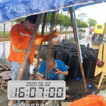 鹽城市射陽縣專業(yè)管道短管內(nèi)襯置換修復(fù)，管道維修修復(fù)
