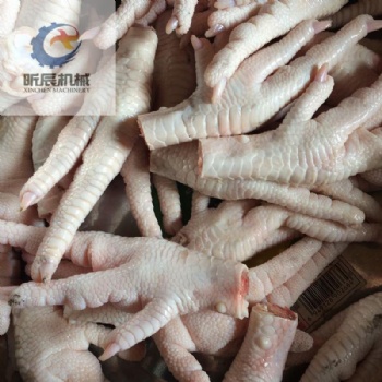 美國雞爪對半劈內蒙古雞爪切半鳳爪去骨機去鳳爪指甲
