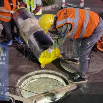 山西省長(zhǎng)治市專業(yè)管道塌陷破裂修復(fù)，管道短管內(nèi)襯置換修復(fù)