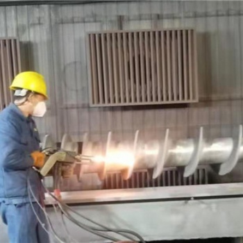 螺旋軸噴涂碳化鎢強(qiáng)化涂層