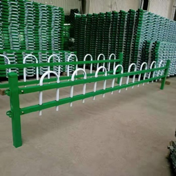 U型草坪護(hù)欄-倒U型草坪護(hù)欄-學(xué)校護(hù)欄安全無尖---尚泉護(hù)欄