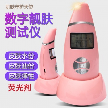 皮膚水分測(cè)試儀 臉部水分油分檢測(cè)筆美容護(hù)膚品檢測(cè)儀器