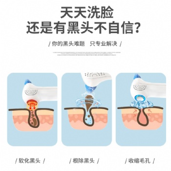 2021新品電動(dòng)黑頭儀冷熱敷彩光吸黑頭儀毛孔臉部清潔電子美容儀器
