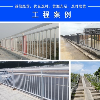 定做景觀隔離欄價(jià)格 中山橋上人行道扶手 河道保護(hù)欄