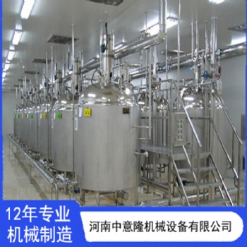 河南中意隆 發(fā)酵飲料生產(chǎn)線設(shè)備 豆奶生產(chǎn)線加工設(shè)備 歡迎咨詢