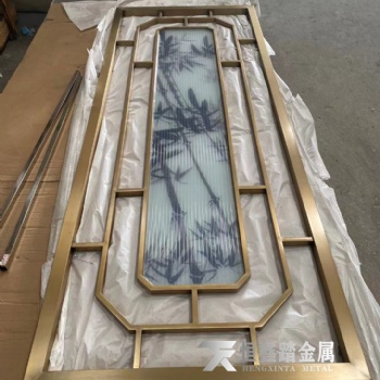 竹報(bào)平安玻璃屏風(fēng)工藝屏風(fēng)古典屏風(fēng)茶館屏風(fēng)讓人流連忘返