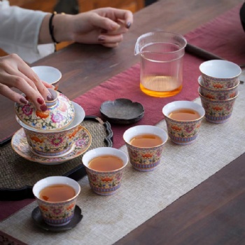 客戶會員禮品茶具，定制商務(wù)饋贈企業(yè)伴手禮套裝
