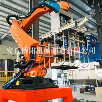 50kg紙箱自動碼垛機械手 全自動碼垛機器人方案