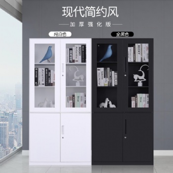 石家莊文件柜薄邊對開門柜尺寸