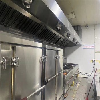 蘇州吳中區(qū)美食城購物廣場公共排油煙管道清洗