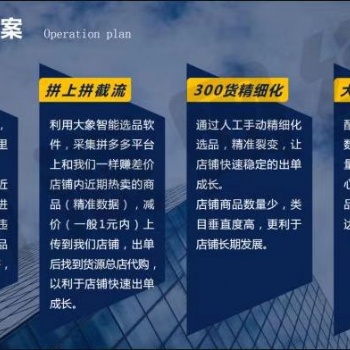 吉林拼多多無貨源運營教學(xué)，淘上拼，拼上拼截流，精細化運營教學(xué)