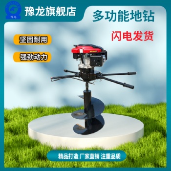種樹(shù)打眼鉆地機(jī) 螺旋式鉆洞機(jī) 大功率四沖程地鉆