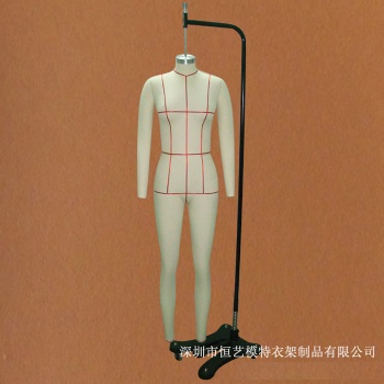 【國(guó)標(biāo)女裝全身制衣模特-國(guó)內(nèi)碼板房裁剪模特】